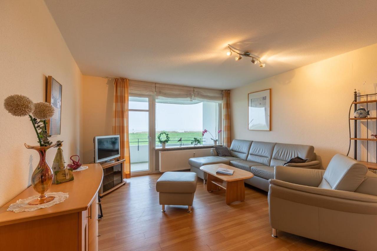 Wohnung 13, 2 Raum Wohnung Im Haus Pacific Mit Seesicht Cuxhaven Exteriér fotografie